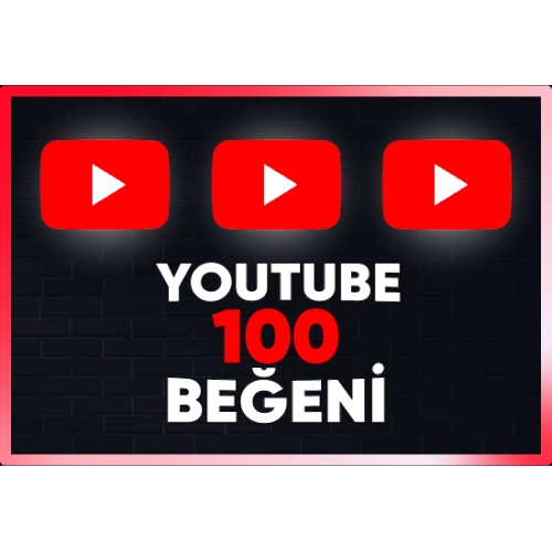  ⚡  GARANTİLİ  YOUTUBE 100 BEĞENİ ⚡